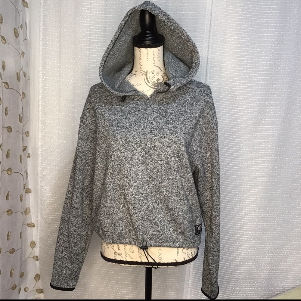 Victoria’s Secret PINK Pullover Fleece lined Hoodie Sweater